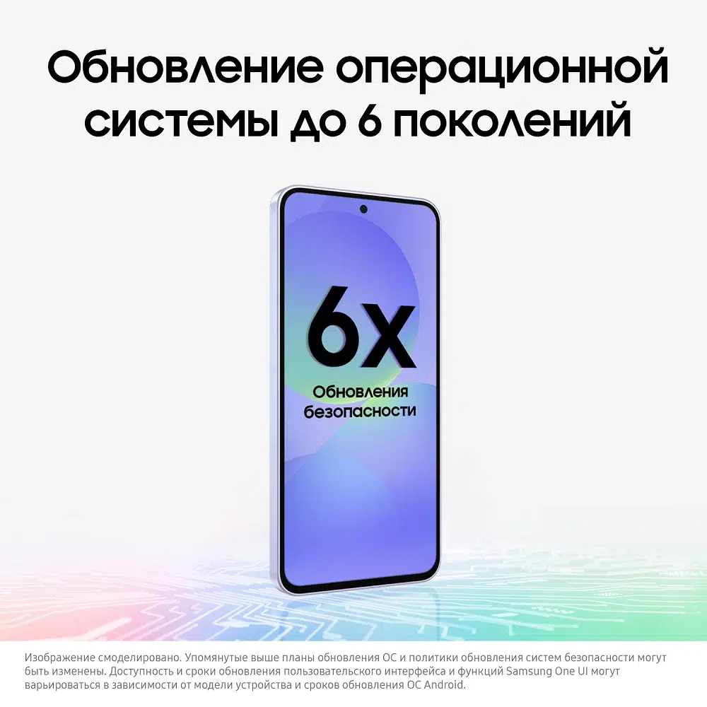 Смартфон Samsung Galaxy A36 5G 8/128Gb, Dual nano SIM, фиолетовый (Lavender), EU изображение 12