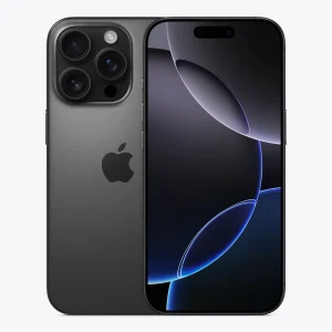 Смартфон Apple iPhone 16 Pro 256GB, 2 SIM-карты, черный, Titanium Black изображение 1