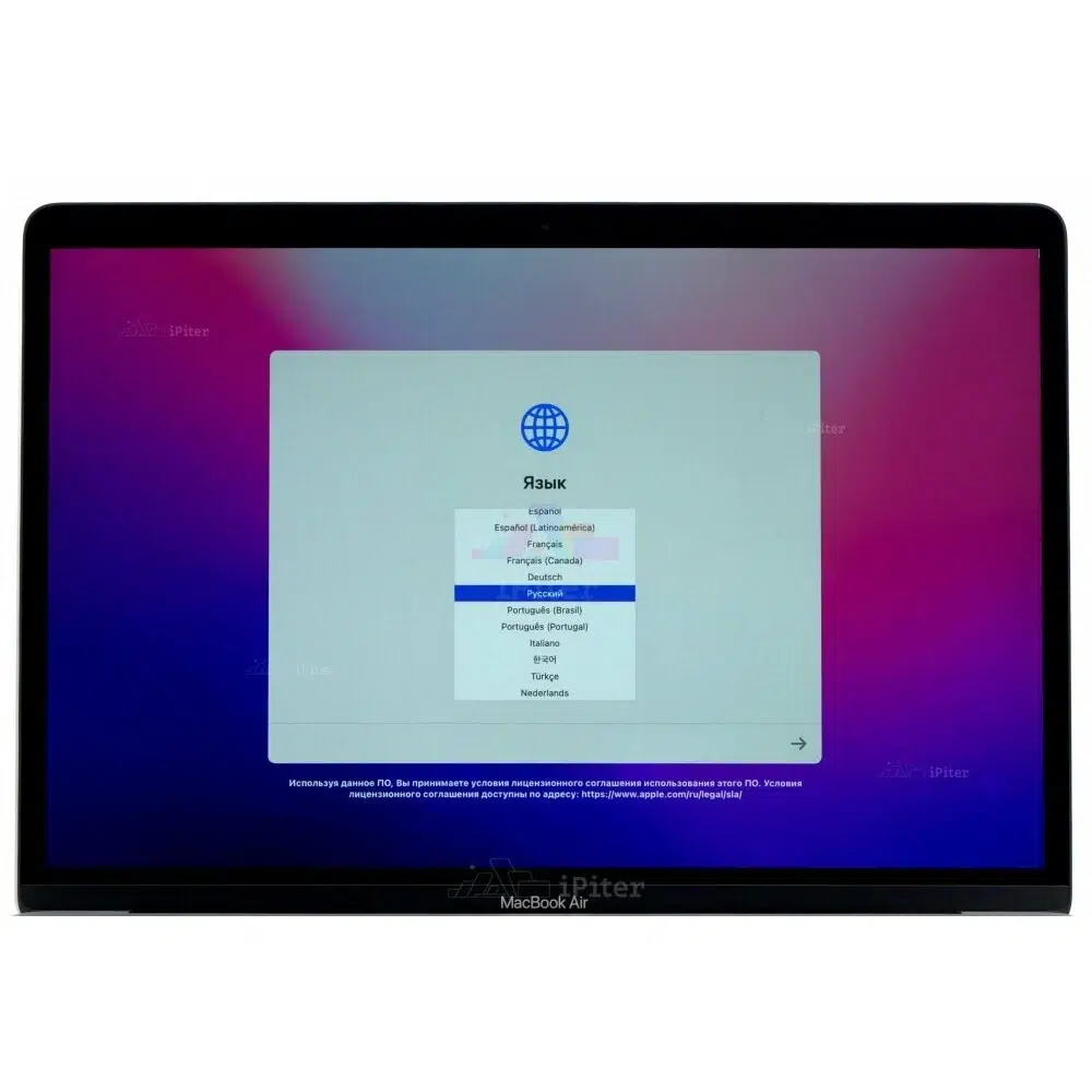 Ноутбук Apple MacBook Air 13 2020 M1 8/256GB Silver (MGN93) (EU, RU) русская раскладка изображение 14