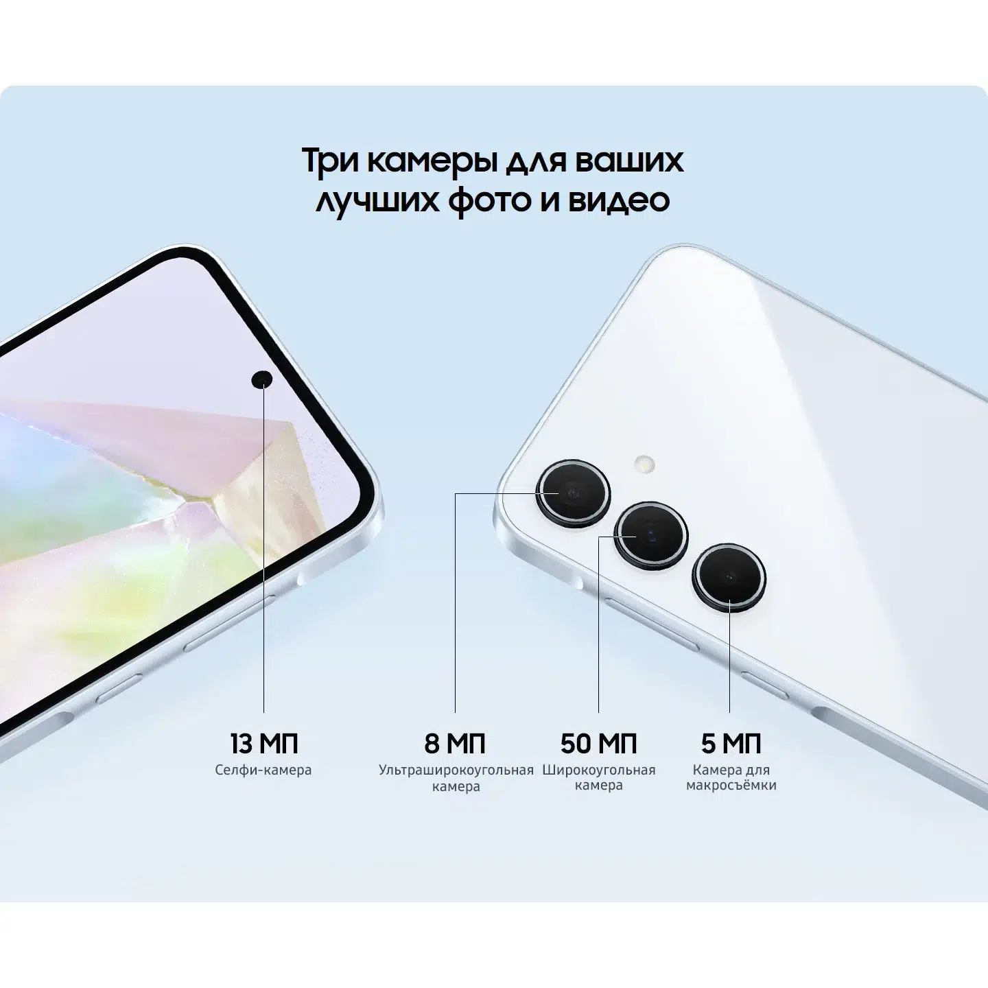 Смартфон Samsung A35 8/128Gb Lilac (Лиловый) Dual: Nano-sim + esim EU изображение 19