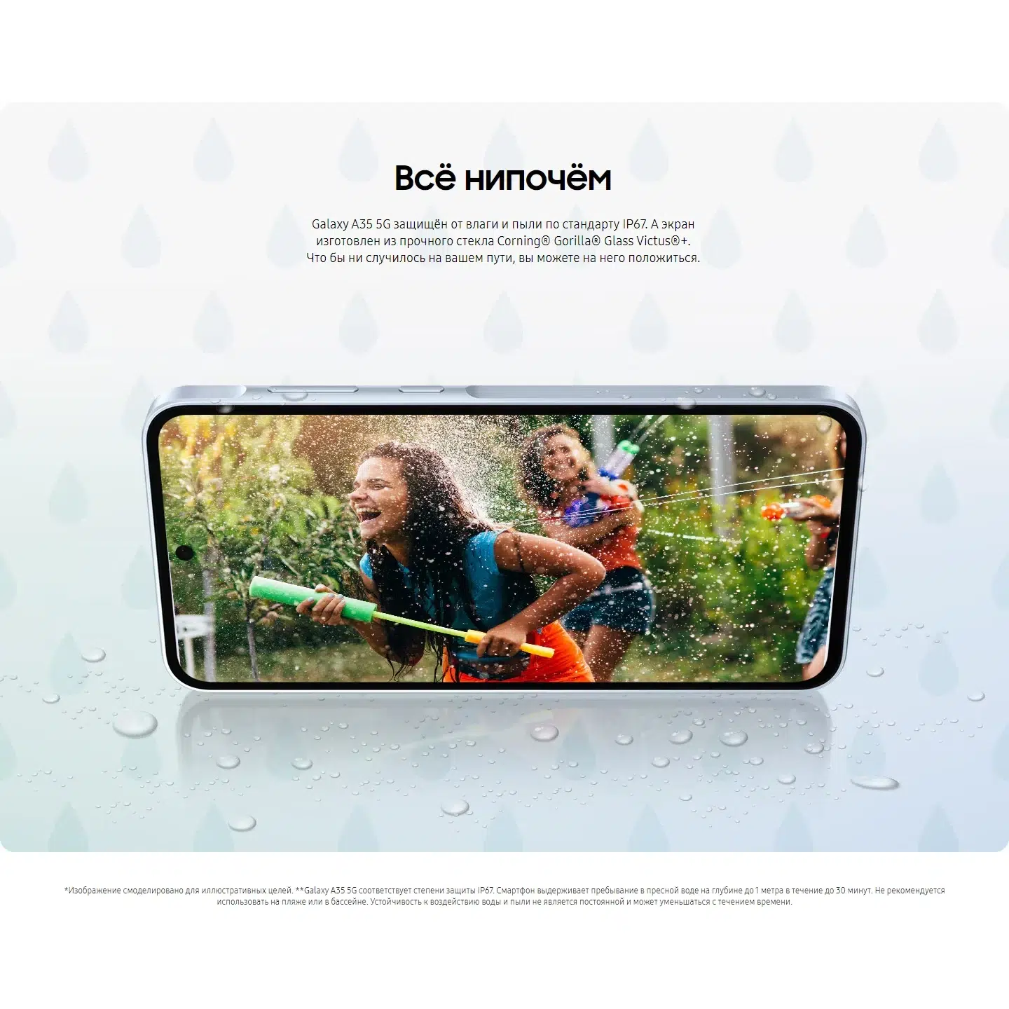 Смартфон Samsung A35 8/128Gb Lilac (Лиловый) Dual: Nano-sim + esim EU изображение 27