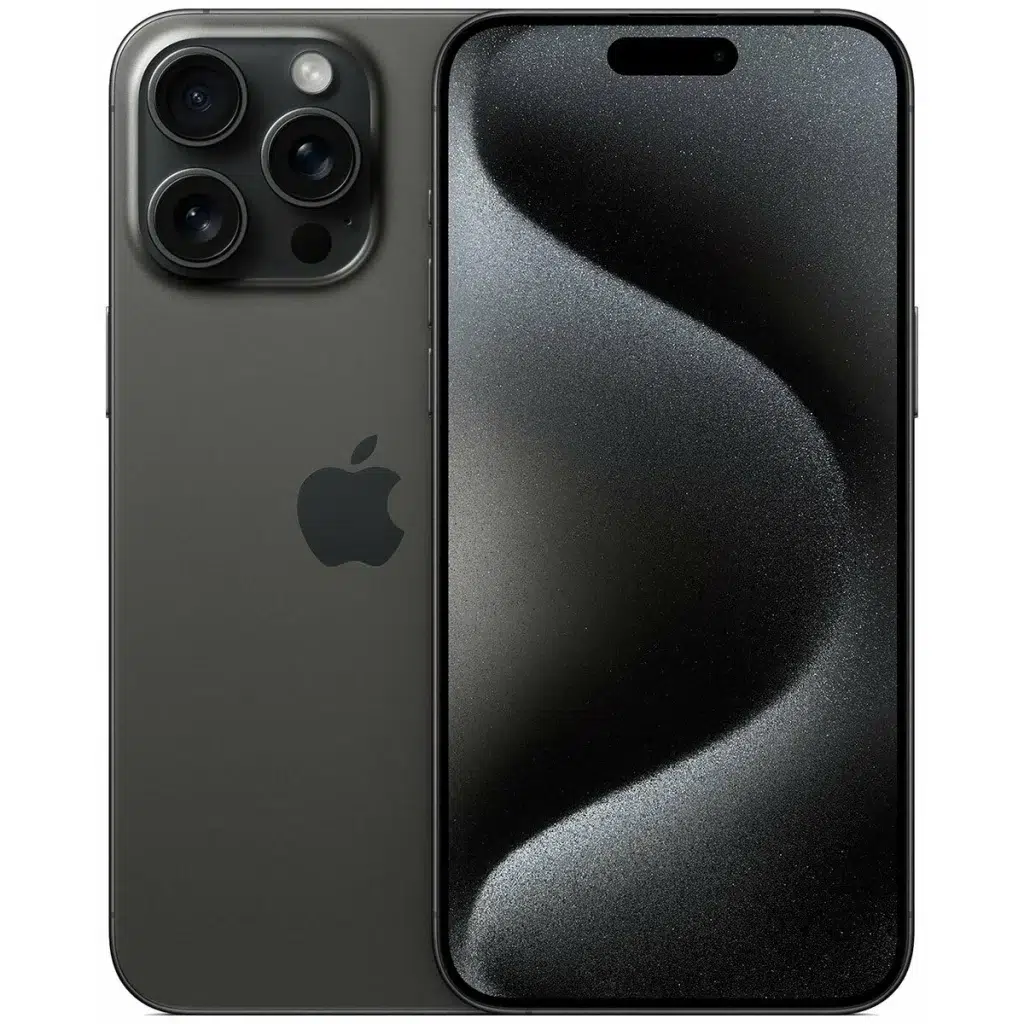 Смартфон Apple iPhone 15 Pro Max 512Gb Black Titanium LLA только E-sim Чёрный Титан изображение 1