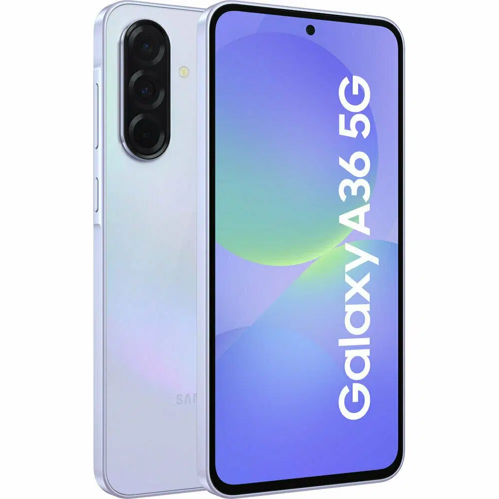 Смартфон Samsung Galaxy A36 5G 8/128 ГБ, Dual: nano SIM + eSIM, Lavender (Лавандовый) RU изображение 1