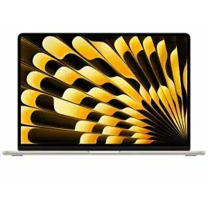 Ноутбук Apple MacBook Air 13" MRXT3 (M3 8-Core, GPU 8-Core, 8/256GB), «Сияющая звезда» | Starlight (RU раскладка/вилка) изображение 1