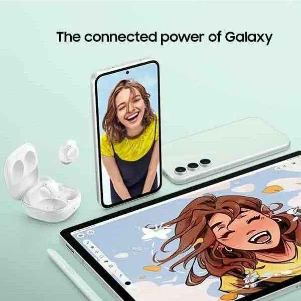 Планшет Samsung Galaxy Tab S9 FE 6/128 ГБ, Wi-Fi, Silver (Серебро) изображение 5