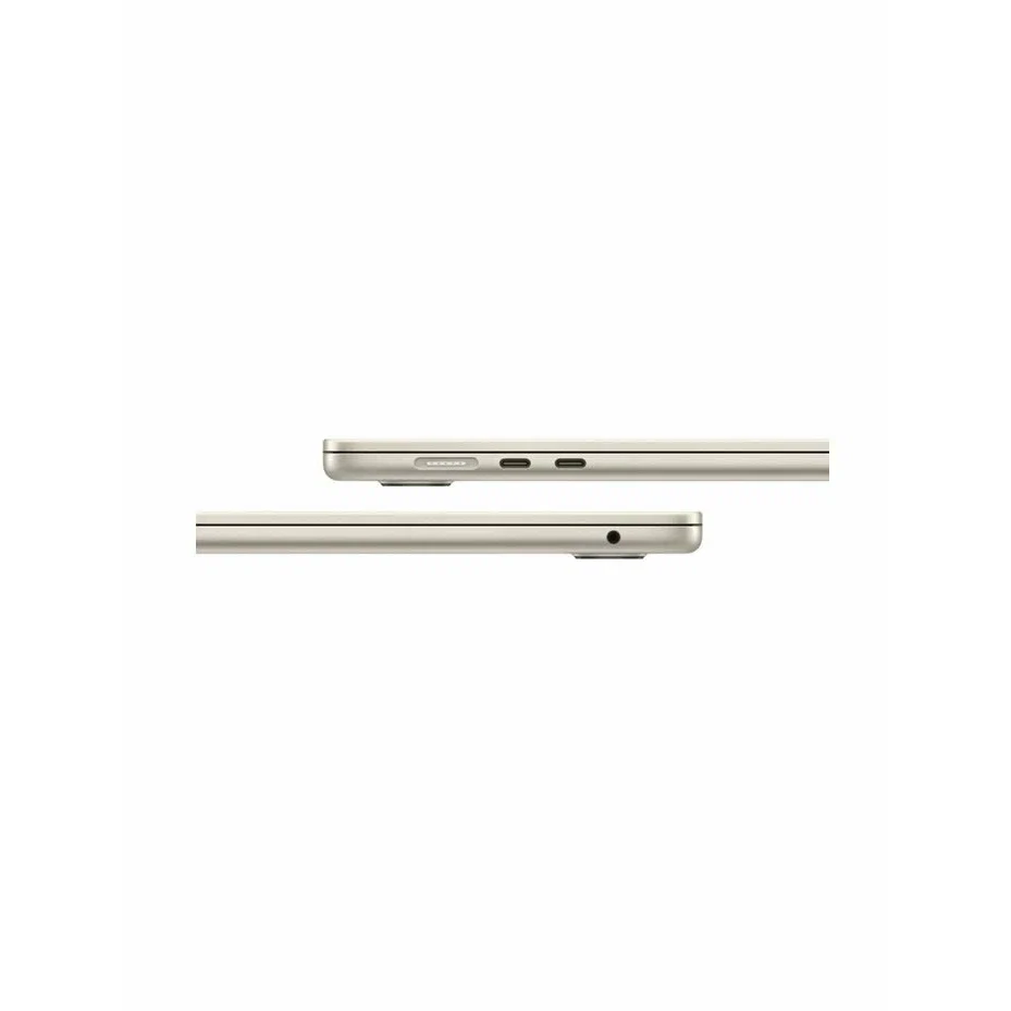 Ноутбук Apple MacBook Air 13 (2025), M4, 16/256Gb (MW0Y3), Starlight, английская раскладка изображение 4