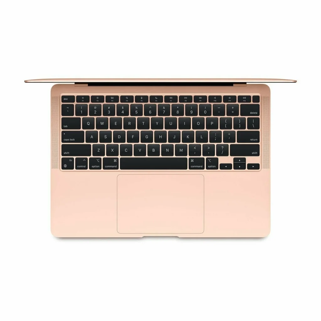Ноутбук Apple MacBook Air 13 M1 8Gb/256GB 2020 (MGND3) Gold/золотой, английская раскладка изображение 4