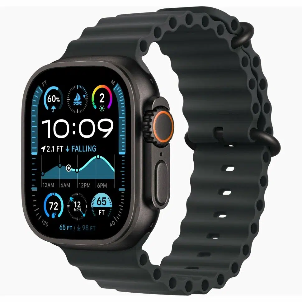 Часы Apple watch Ultra 2 (2024) Black Ti Black Ocean Band MX4P3/MYPD3/MYTC3 изображение 1