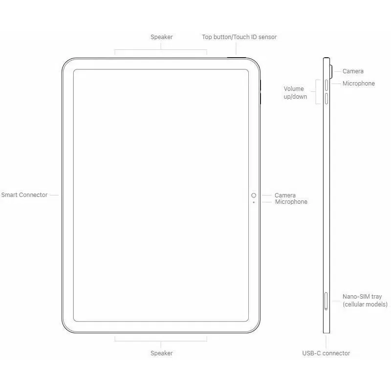 Планшет Apple iPad 11 (2025) 6/128 Gb WI-FI Pink, 11", IPS, розовый изображение 11