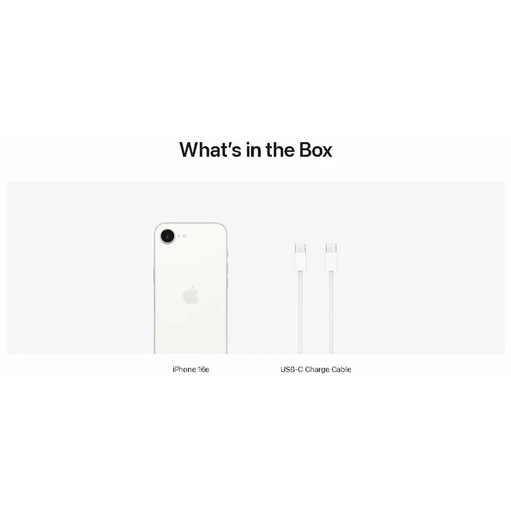 Смартфон Apple iPhone 16e 256 Gb, Dual: NanoSIM+eSIM White (Белый) JP изображение 19