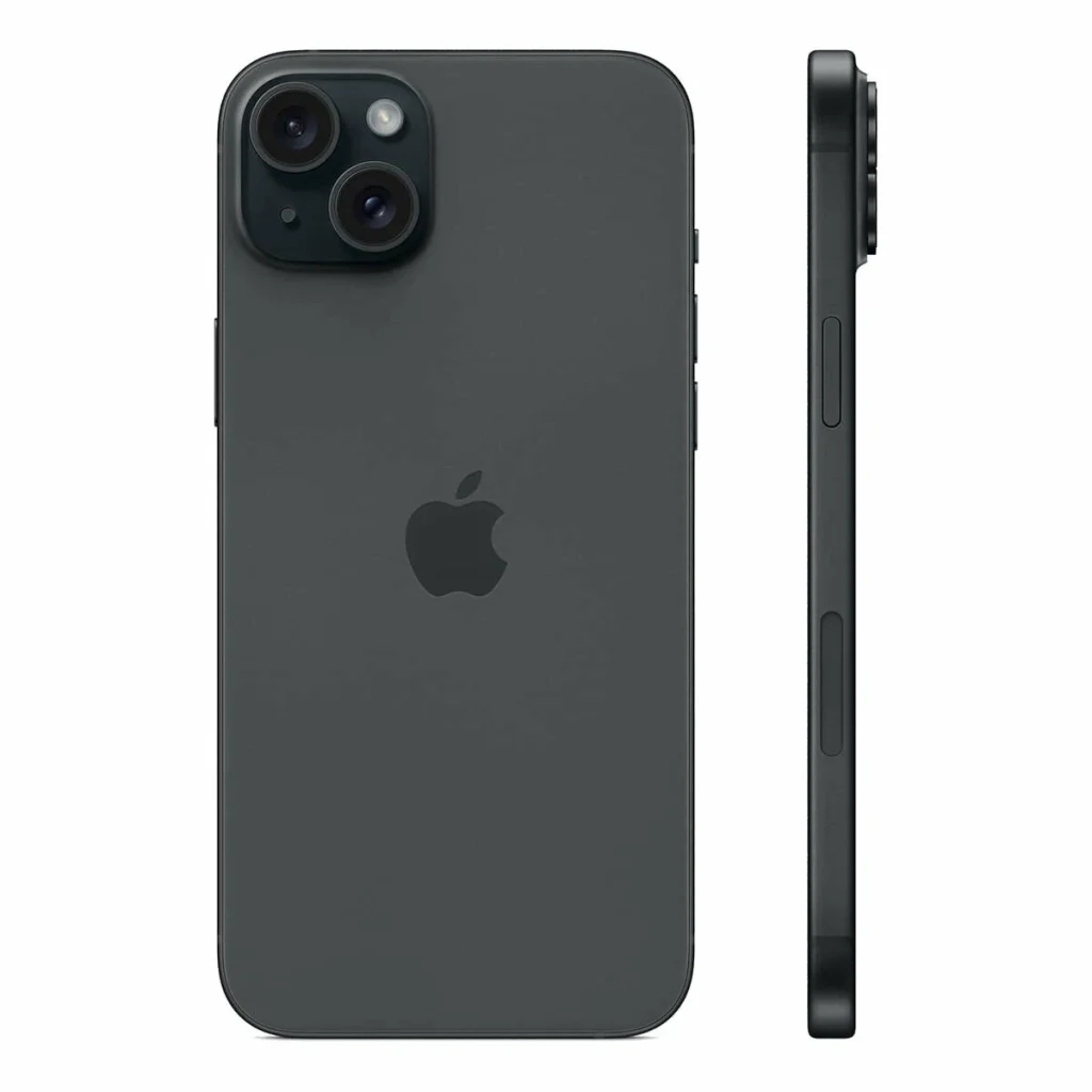 Смартфон Apple iPhone 15 Plus 128 ГБ, Dual: nano SIM + eSIM, черный изображение 2