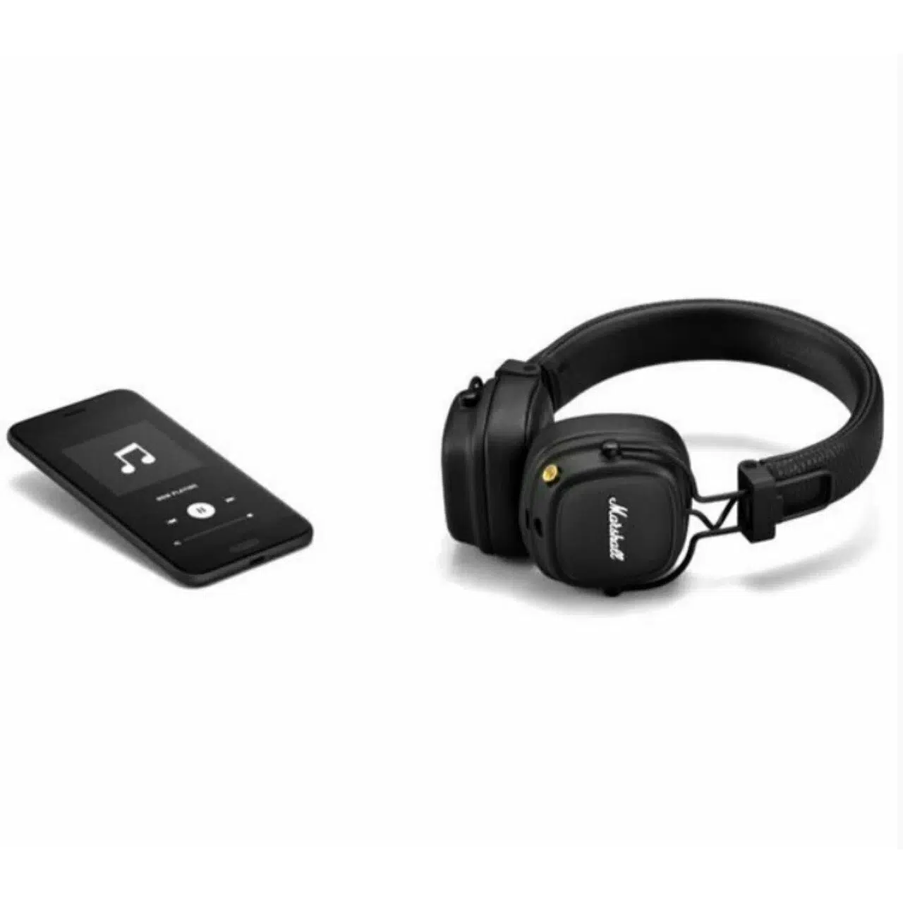 Беспроводные наушники Marshall Major 4 black, накладные, Bluetooth 5.0, 80 ч работы изображение 14