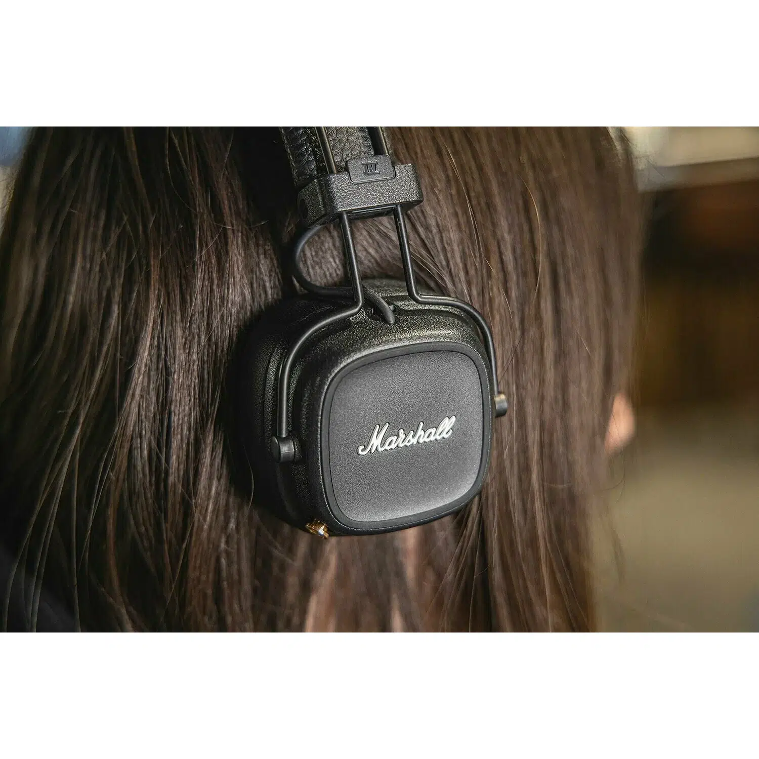 Беспроводные наушники Marshall Major 4 black, накладные, Bluetooth 5.0, 80 ч работы изображение 9