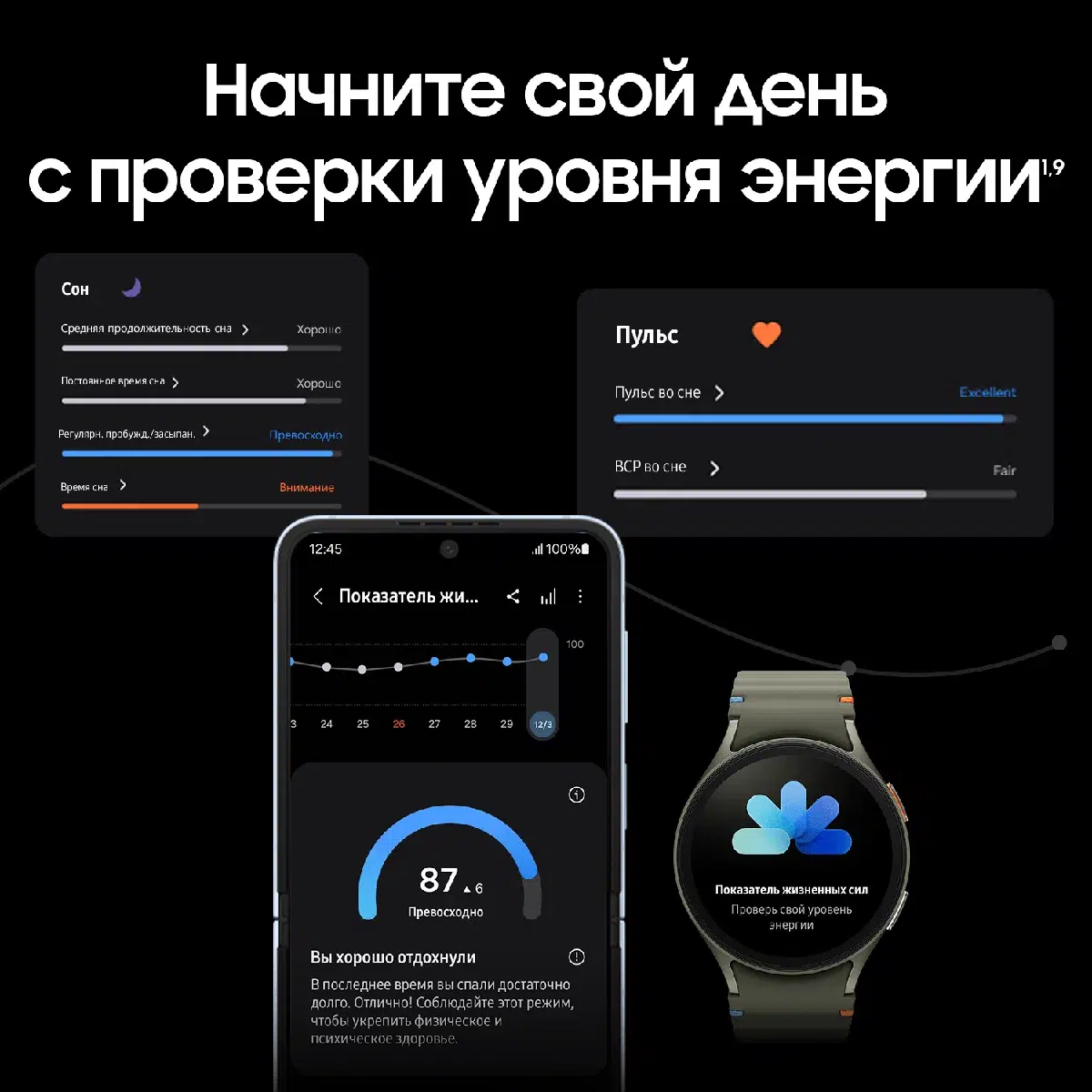 Умные часы Samsung Galaxy Watch 7 40mm Green / Зеленый EU SM-L300 изображение 17