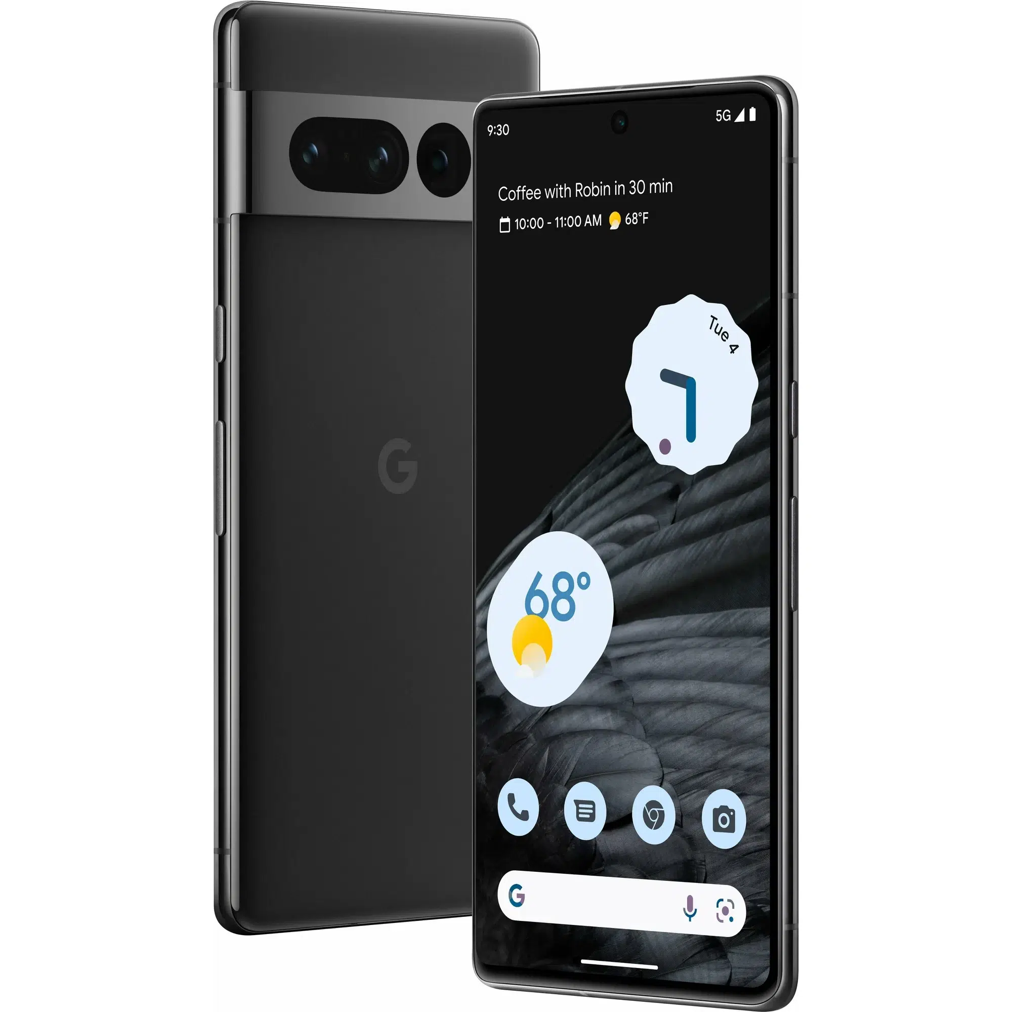 Смартфон Google Pixel 7 Pro 12/512GB JP, Dual: nano SIM + eSIM, Obsidian изображение 5