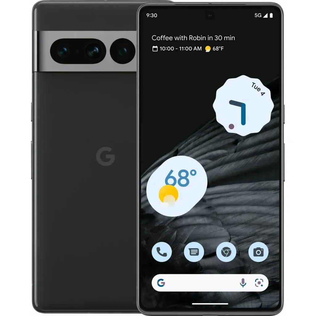 Смартфон Google Pixel 7 Pro 12/512GB JP, Dual: nano SIM + eSIM, Obsidian изображение 1