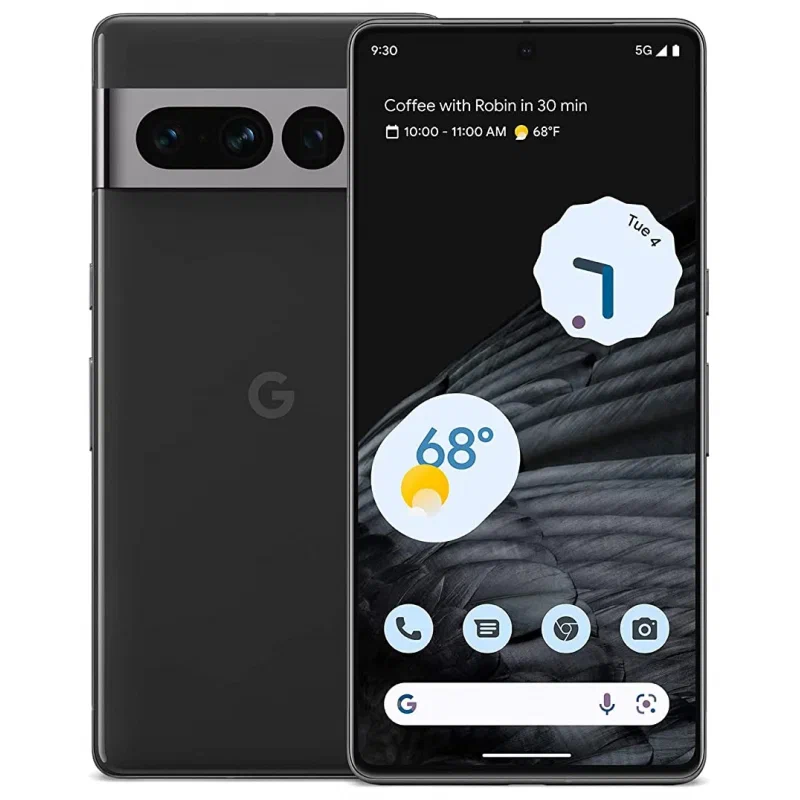 Смартфон Google Pixel 7 Pro 12/512GB JP, Dual: nano SIM + eSIM, Obsidian изображение 13