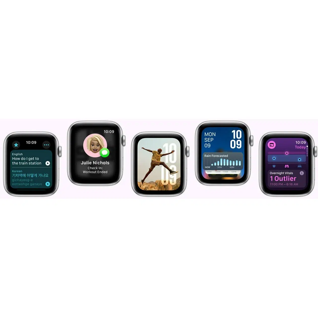 Часы Apple watch SE2 44 (2024) Midnight (Черный) Al. lnk SL (MXEP3) изображение 9