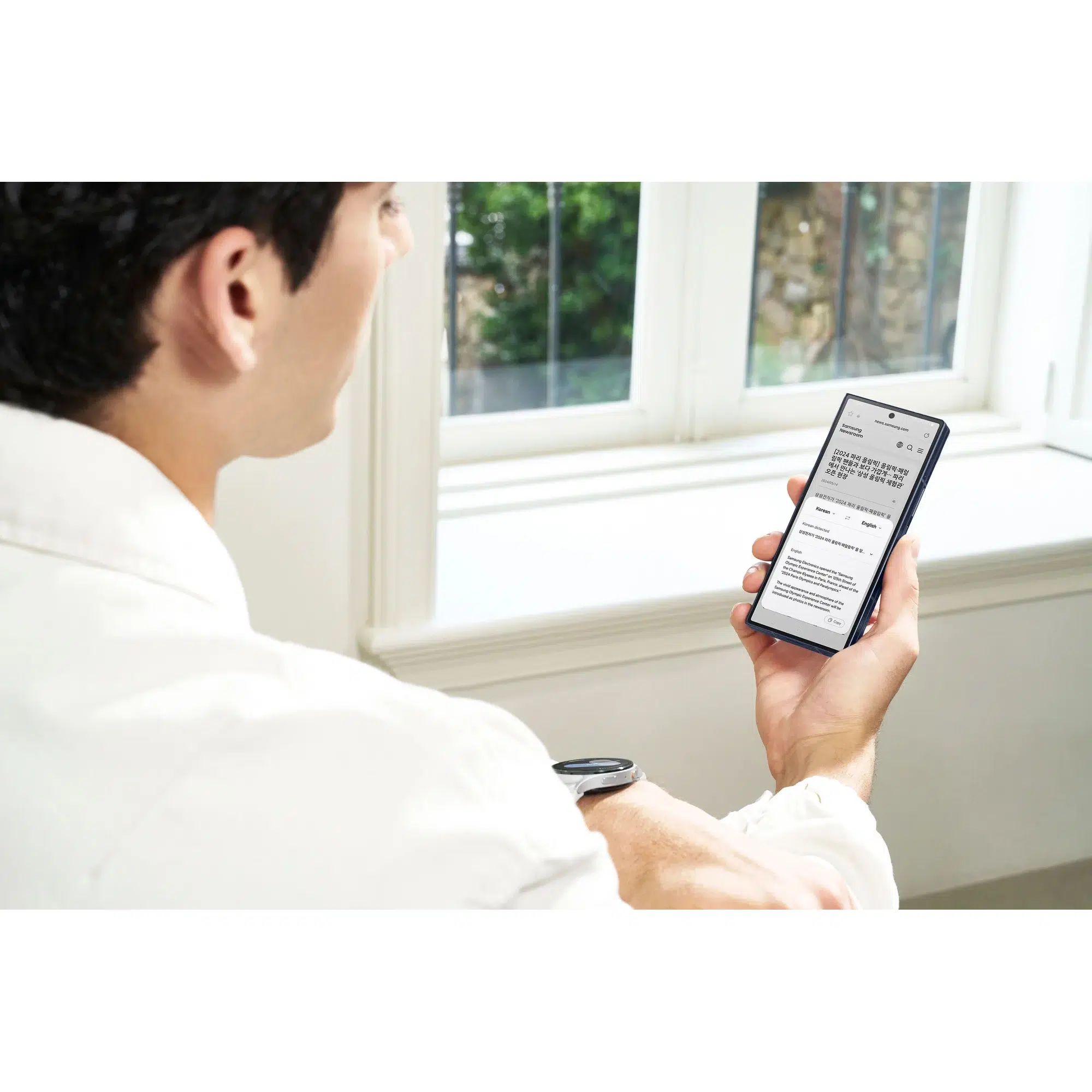 Смартфон Samsung Galaxy Z Fold 6 12/256GB, Dual: nano SIM + eSIM, Navy (Тёмно-синий) EU изображение 28