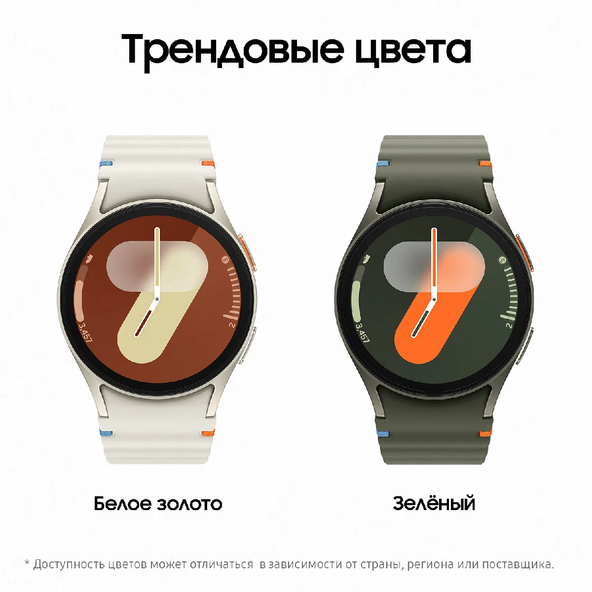 Часы Samsung Watch7 40mm 1.3 дюйма AMOLED Cream (Кремовый) EU изображение 12