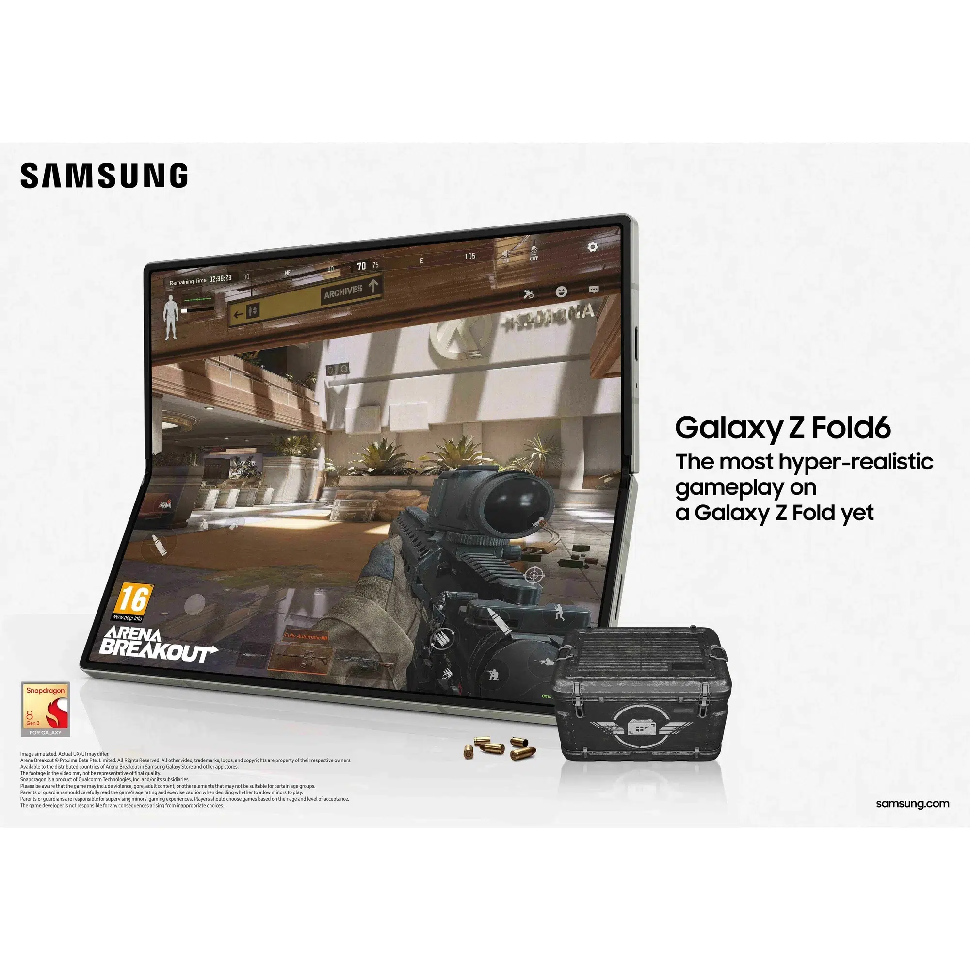 Смартфон Samsung Galaxy Z Fold 6 12/256GB, Dual: nano SIM + eSIM, Silver shadow (Серебро)EU изображение 28