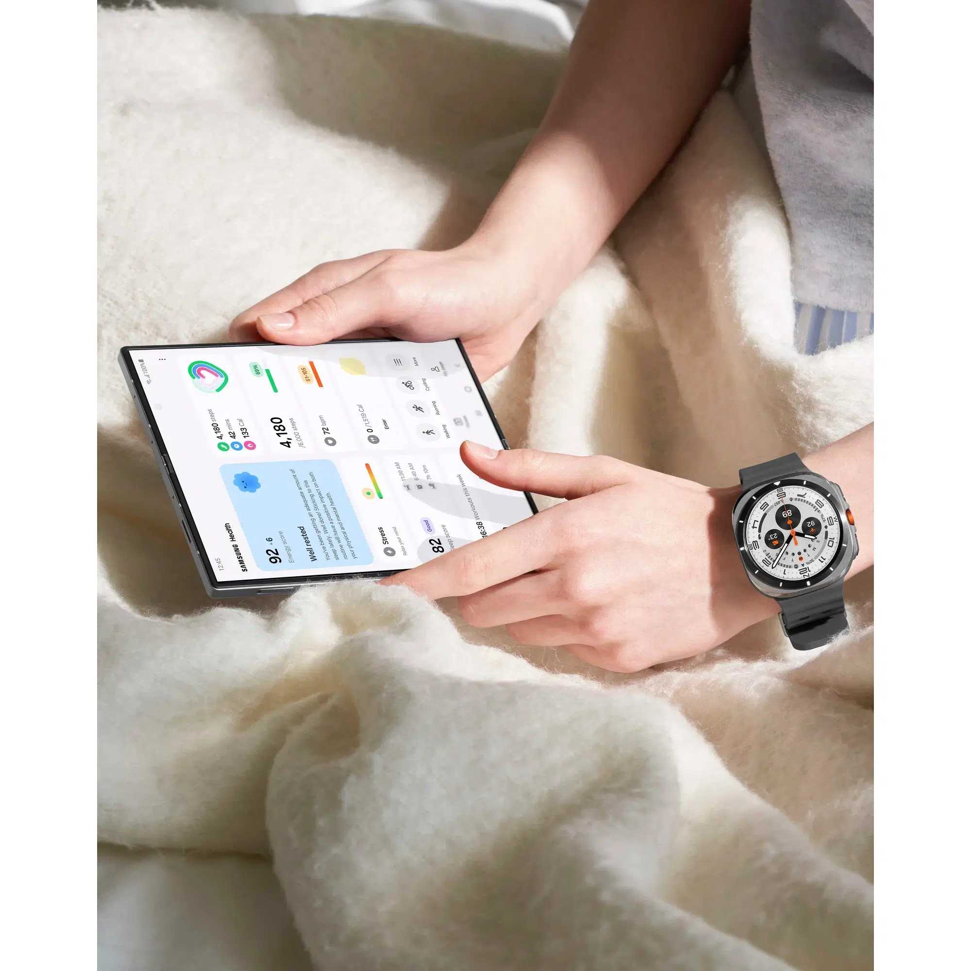 Смартфон Samsung Galaxy Z Fold 6 12/256GB, Dual: nano SIM + eSIM, Silver shadow (Серебро)EU изображение 29