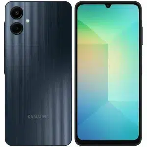 Смартфон Samsung Galaxy A06 6/128 GB, Black ЕU Dual Nano SIM+eSIM изображение 1