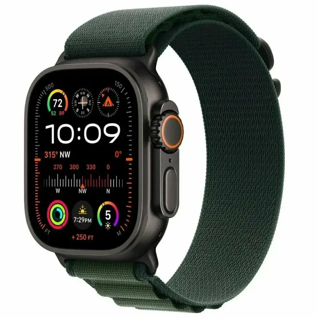 Умные часы Apple watch Ultra 2 (2024) Black Ti Dark Green AL (M) MX4R3 изображение 1