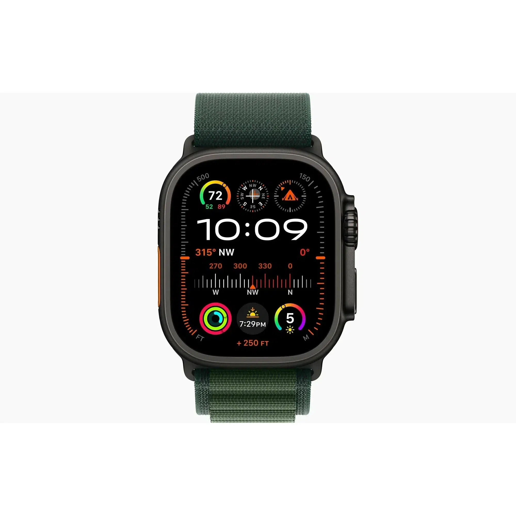 Умные часы Apple watch Ultra 2 (2024) Black Ti Dark Green AL (M) MX4R3 изображение 2