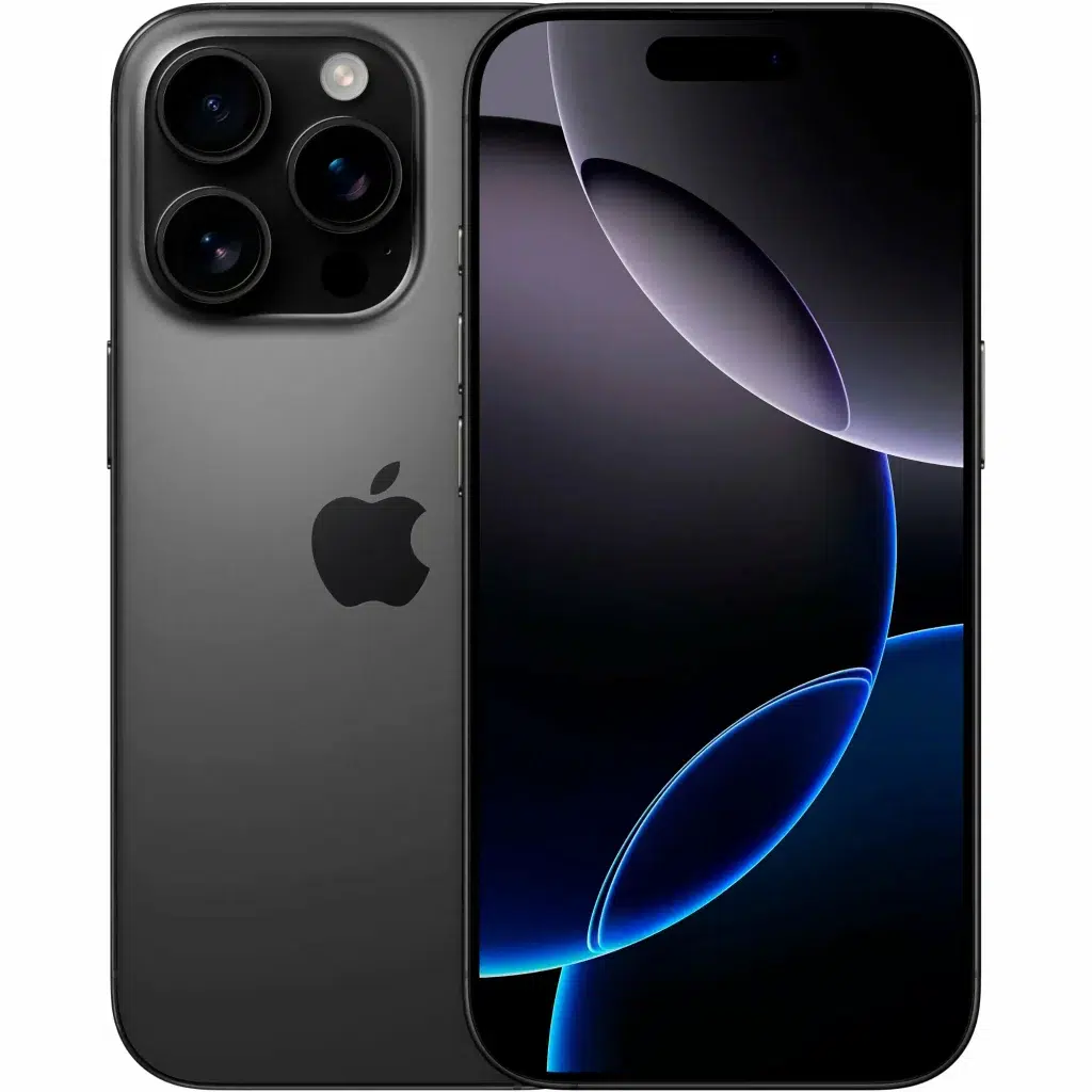 Смартфон Apple iPhone 16 Pro 128GB Black Titanium (nano SIM + eSIM) изображение 1