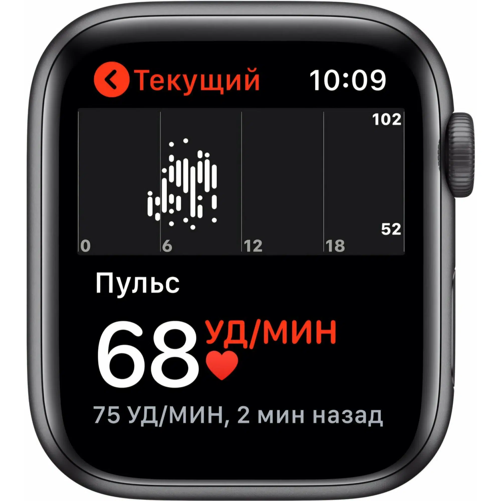 Часы Apple watch SE2 44 (2024) Midnight Al. Mid SB S/M (MXEJ3) изображение 5