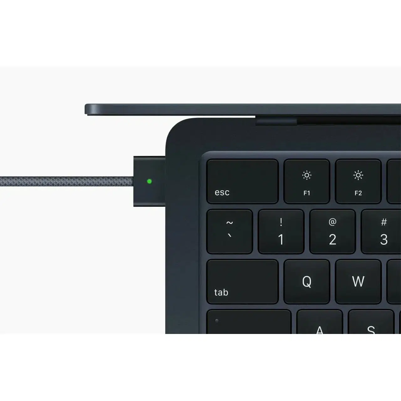 Apple Ноутбук MacBook Air 13 M2, 16/256GB, Midnight, ( Тёмная Ночь ) MC7X4 английская раскладка изображение 5