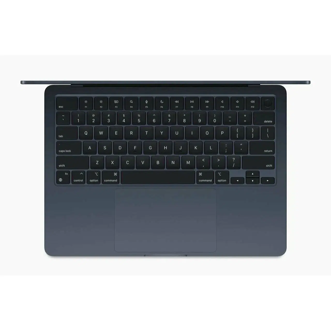 Apple Ноутбук MacBook Air 13 M2, 16/256GB, Midnight, ( Тёмная Ночь ) MC7X4 английская раскладка изображение 4