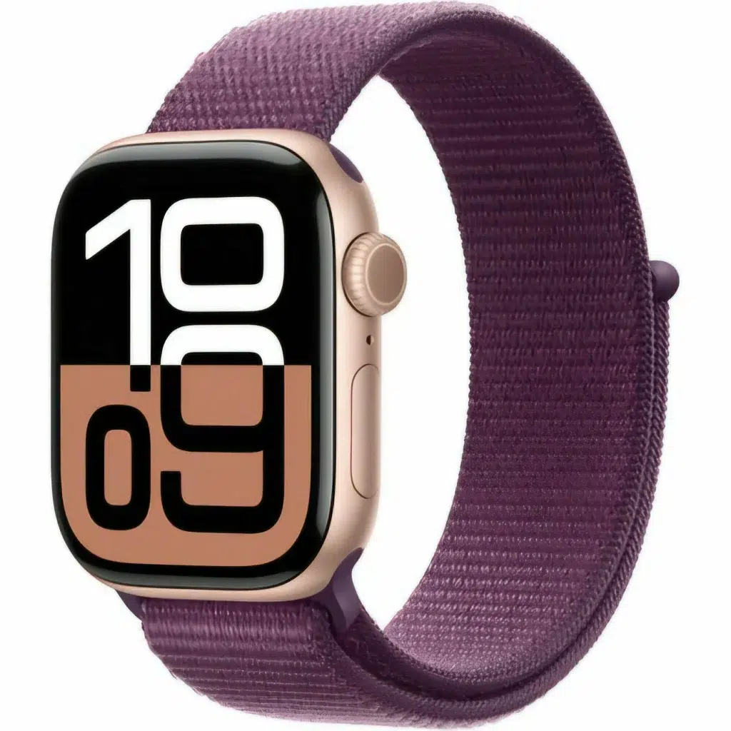 Часы Apple watch S10 46 Rose Gold Plum (Розово-золотистая Слива) SL MWWV3 изображение 1