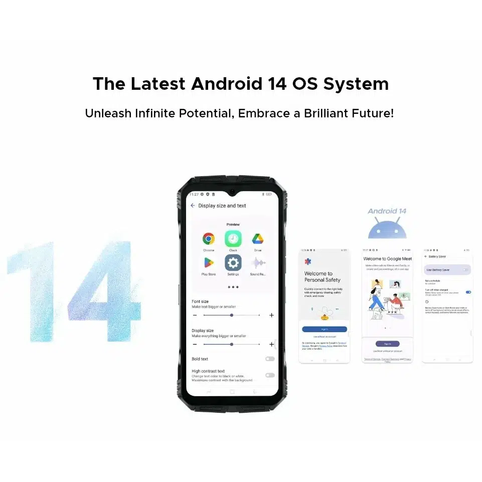 Смартфон DOOGEE S118 (12+20)32/512Gb, 2408х1080, Green (Зеленый) изображение 16