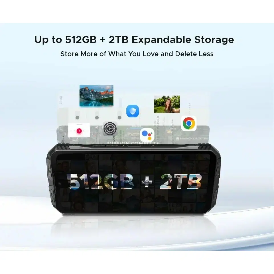 Смартфон DOOGEE S118 (12+20)32/512Gb, 2408х1080, Green (Зеленый) изображение 27