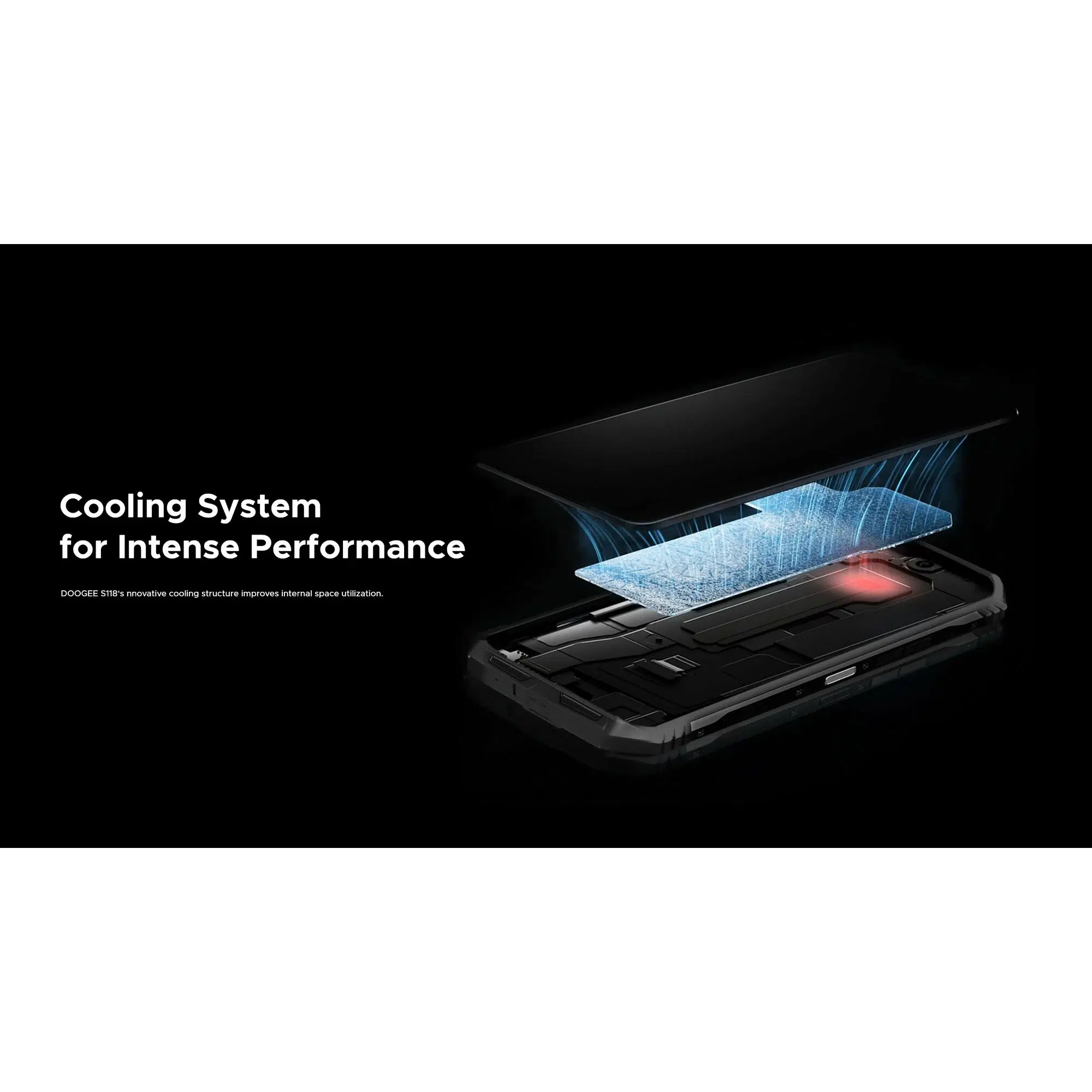 Смартфон DOOGEE S118, (8+12), 20/512Gb, Silver / Серебристый изображение 19