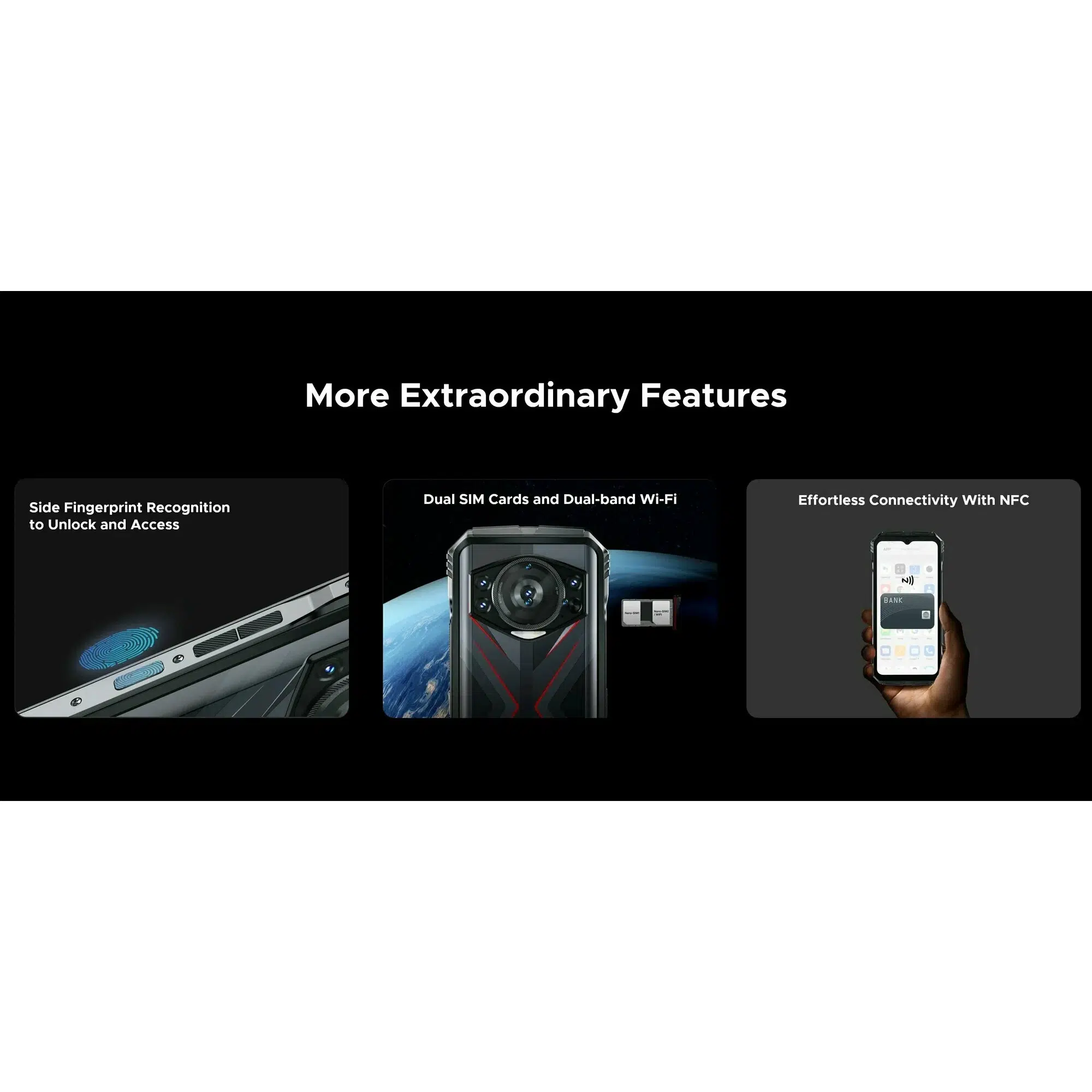 Смартфон DOOGEE S118, (8+12), 20/512Gb, Silver / Серебристый изображение 22