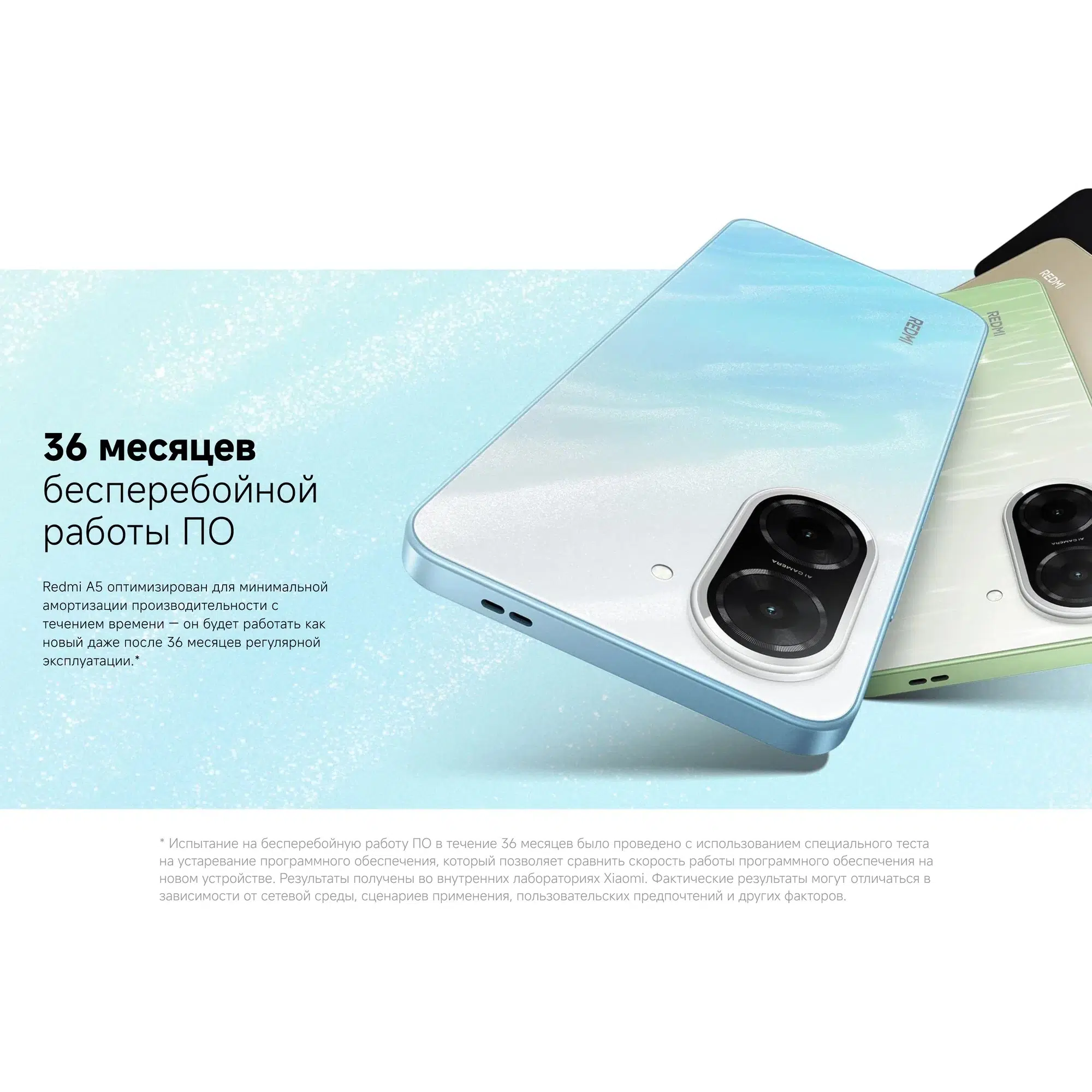 Xiaomi Смартфон Redmi A5, 4/128 ГБ, GL, 1640x720 6.88'' IPS, Dual nano SIM, черный 4/128 ГБ RU, Dual nano SIM, черный изображение 23