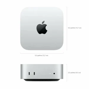 Компьютер Apple Mac MINI процессор M4 16/256Gb Silver (Серый) MU9D3 изображение 1