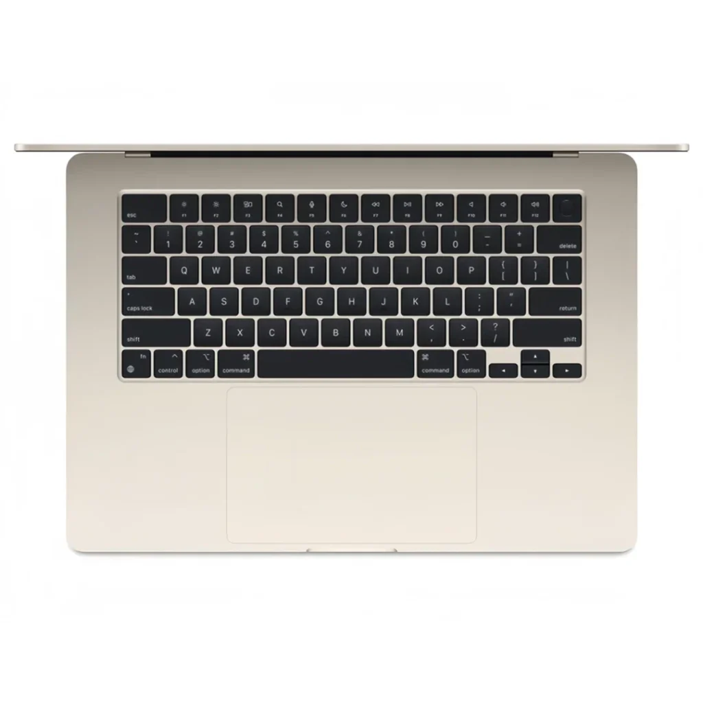 Ноутбук Apple MacBook Air 15 2025 M4 16/256GB Starlight (MW1J3) русская/английская раскладка изображение 3