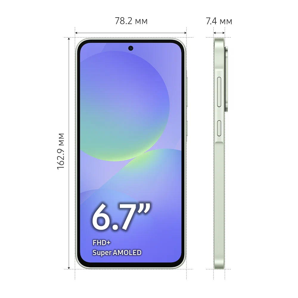 Смартфон Samsung Galaxy A36, 8/128 ГБ, Lime (Светло-зелёный), Global EU изображение 10