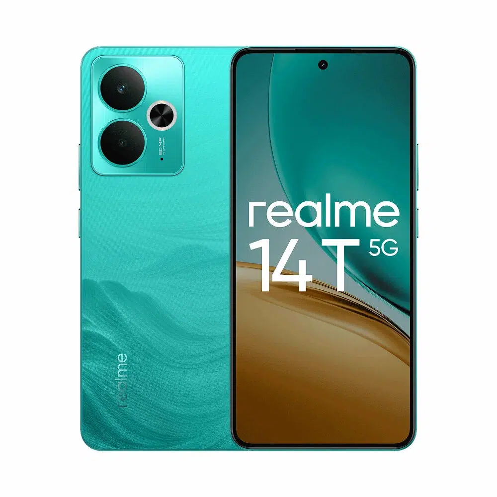 Смартфон realme 14T 12/256 ГБ RU, Dual nano SIM, зеленый (Green) изображение 1