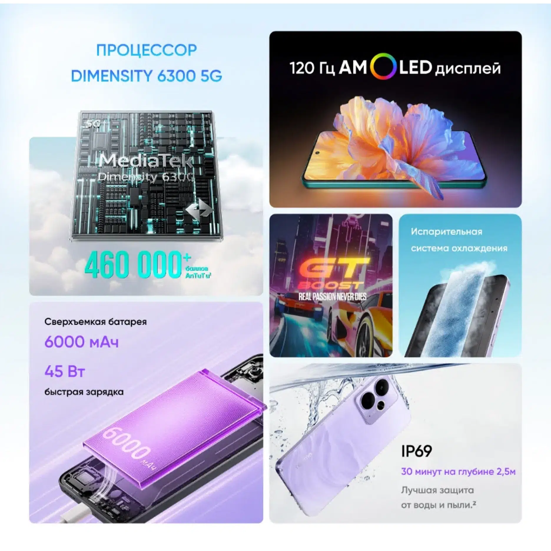 Смартфон realme 14T 12/256 ГБ RU, Dual nano SIM, черный (Black) изображение 5