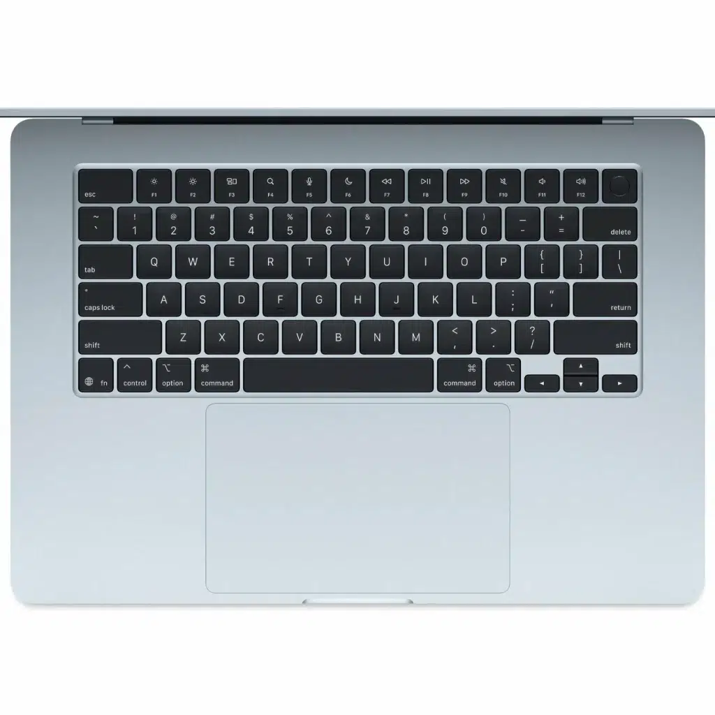 Ноутбук Apple MacBook Air 13 2025 M4 24/512 Sky Blue (MC6V4) русская раскладка (гравировка) изображение 2
