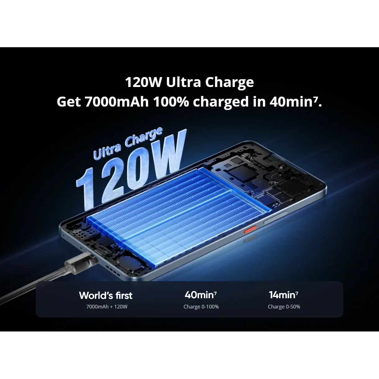 Смартфон realme GT 7 12/512 ГБ RU, Dual: nano SIM + eSIM, синий изображение 19