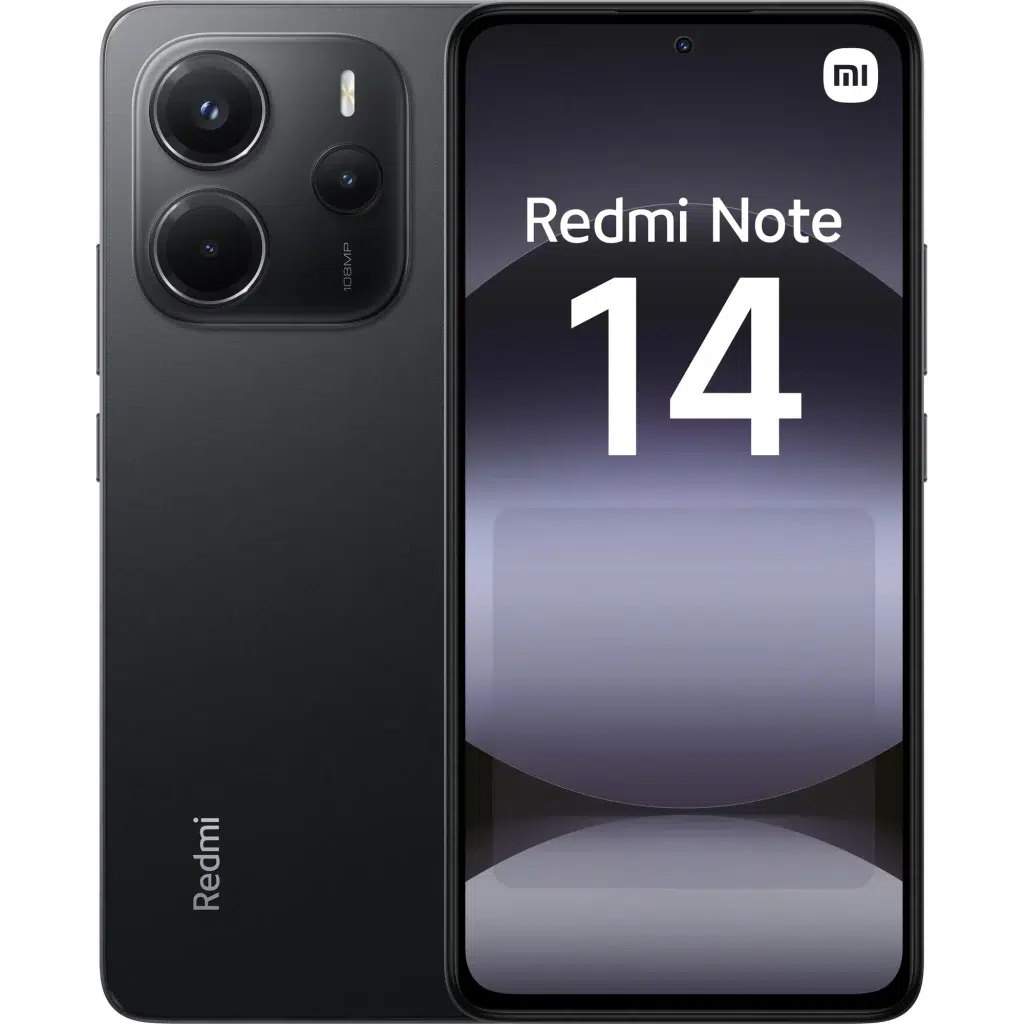 Смартфон Xiaomi Redmi Note 14 4G 8/128 ГБ RU, Dual nano SIM, черный изображение 1