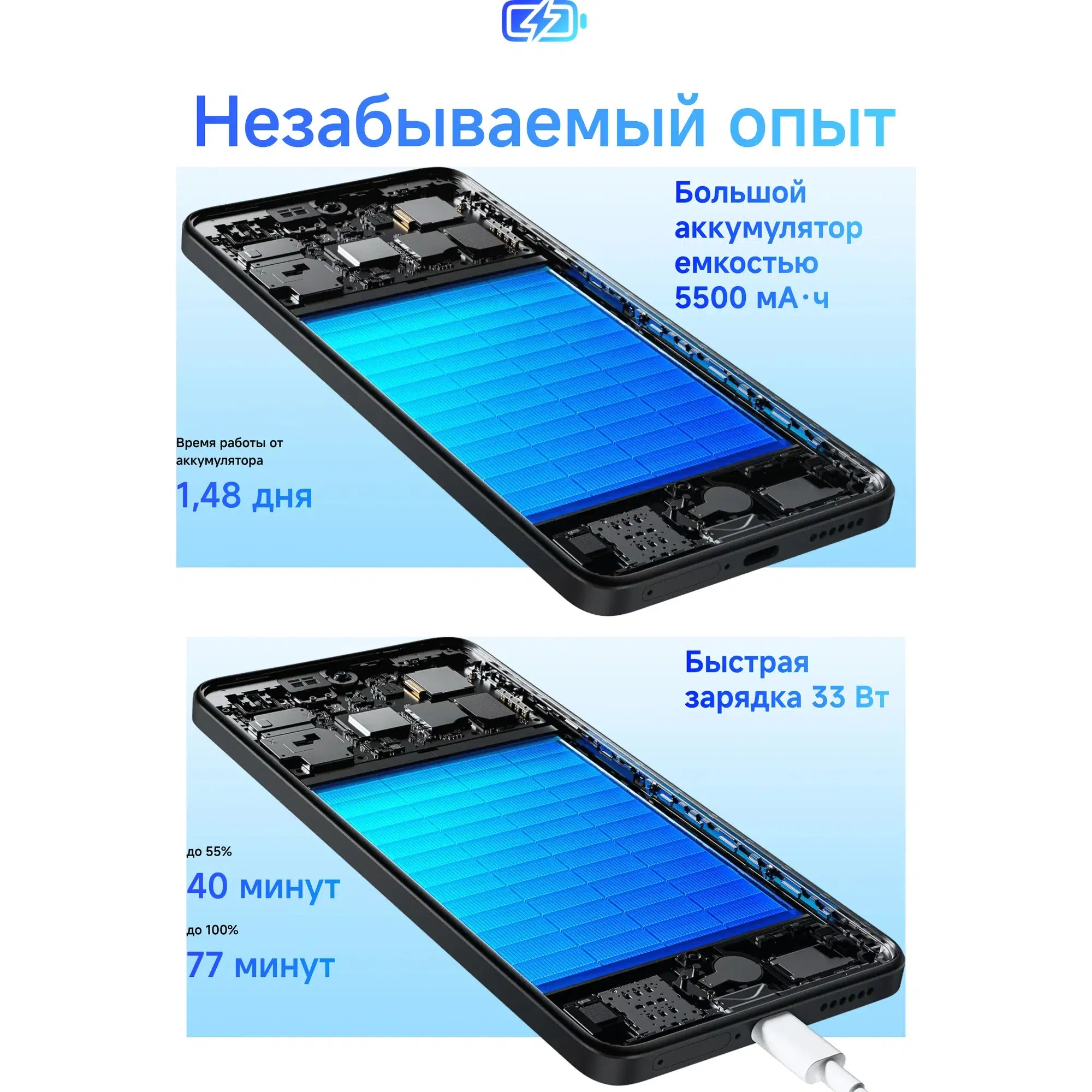 Смартфон Xiaomi Redmi Note 14 4G 8/128 ГБ RU, Dual nano SIM, черный изображение 28