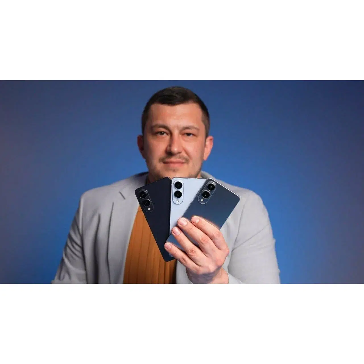 Смартфон Samsung Galaxy S25 Edge 12/256GB, Dual: nano SIM + eSIM, Titanuim Icy Blue изображение 3