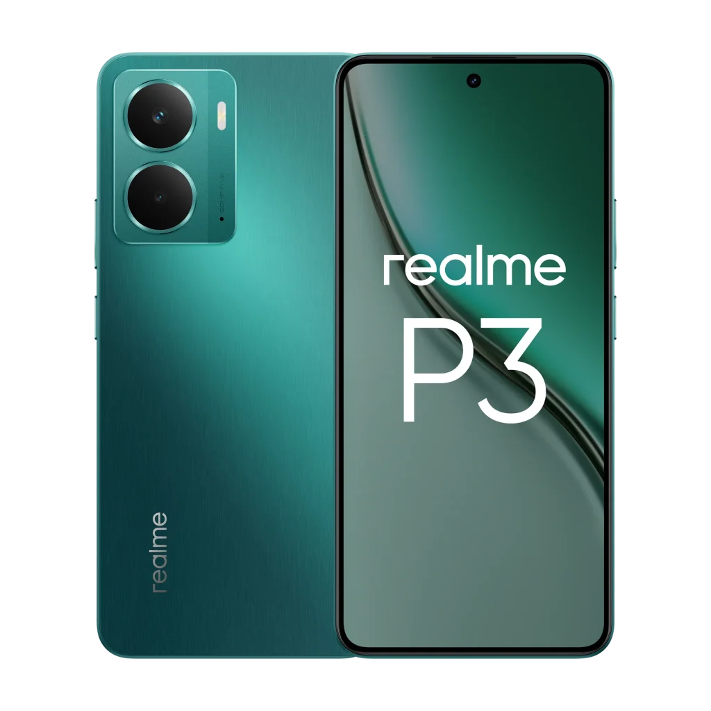 Смартфон realme P3 12/256 ГБ RU, Dual nano SIM, green ( Зеленый ) изображение 1